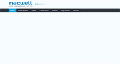 Desktop Screenshot of macwell.in